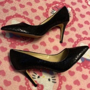 Short Black stiletto